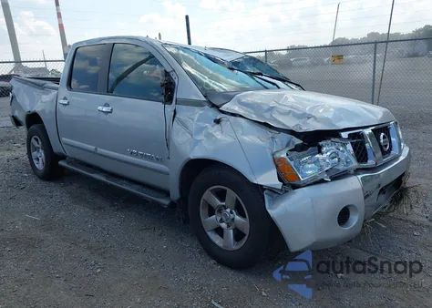 2007 Nissan Titan Se from USA, damaged, VIN 1N6BA07B57N207880